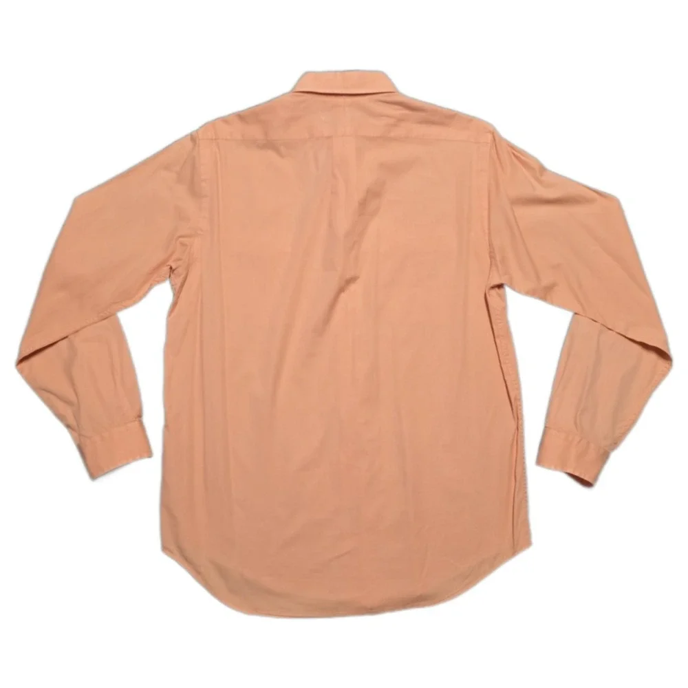 Polo‎ Ralph Lauren Beach Twill Camp Shirt Mens M Orange Button Up